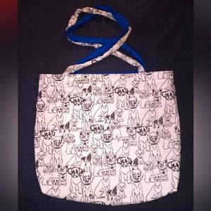 Handmade reusable tote bag